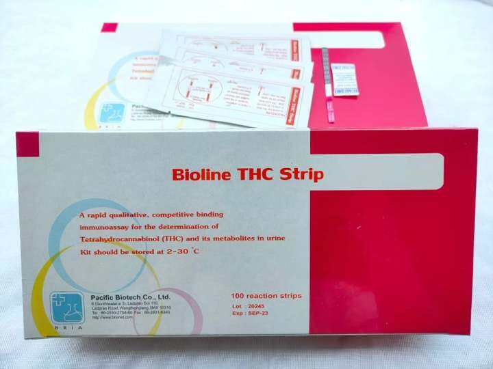 ที่ตรวจสาร-thc-แบบจุ่ม-ชนิดตรวจหาสารประเภทกัญชาเท่านั้น-จำนวน-6-ชุด-พร้อมถ้วยฟรี-ไม่ระบุประเภทสินค้าหน้ากล่อง