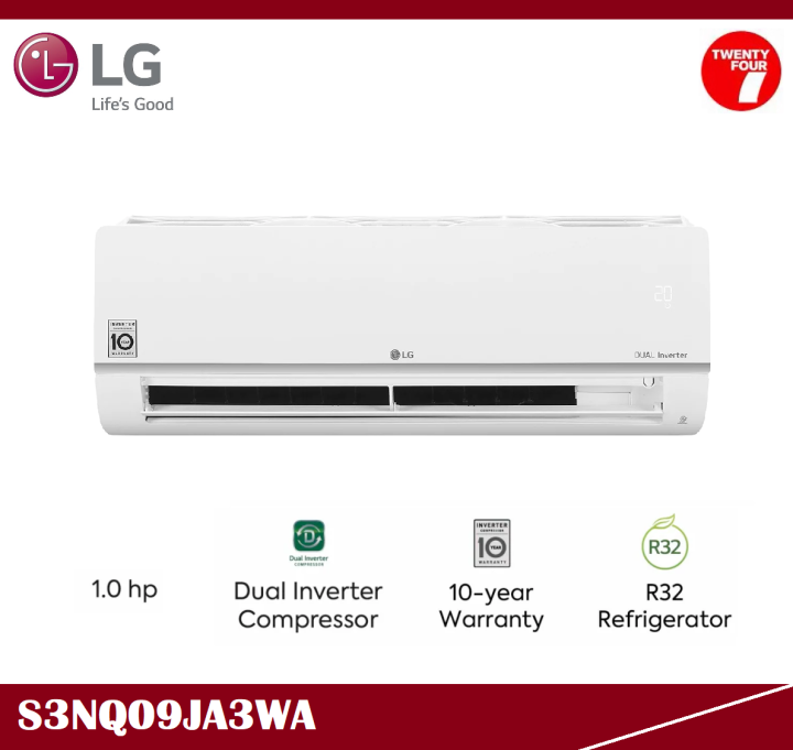 [ Delivered by Seller ] LG 1.0HP Dual Inverter Deluxe Air Conditioner ...