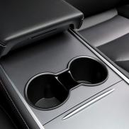 Dovewill hộp giữa xe ô tô ngăn để cốc chèn Phụ Kiện Xe tiện ích cho Tesla