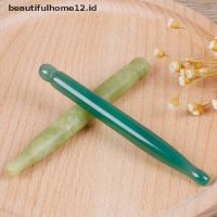 【beautifulhome12.id】 Natural Jade Face Acupuncture Point Jade Stone Guasha Massage Tool Spa Massager . 5211059∈❒