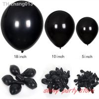 5-36inch Black Latex Balloons Round Art Shape Wedding Birthday Party Baby Shower Decoration Romantic Balloon Toys Wholesale