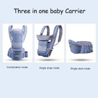 New 0-48 Month Ergonomic Baby Carrier Infant Baby Hipseat Carrier 3 In 1 Front Kangaroo Sling Ergonomic Facing Baby Wrap