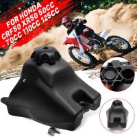 [GIORGIO ARMANI MALL]ถังก๊าซเชื้อเพลิง Petcock สำหรับ Honda CRF50 XR50 50/70/110/125 CC มอเตอร์ไซค์วิบาก Motorcycle Dirt Pit Bike Gas Fuel Tank Cap for Honda Crf50 Xr50 50/70/110/125 Cc