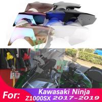 Z 1000 SX Z1000 SX Z 1000SX 17-18 Cafe racer Motorcycle Windshield Windscree Wind Deflector For Kawasaki Ninja Z1000SX 2017-2018