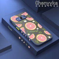 Chenyyka เคสโทรศัพท์ปลอกสำหรับ Samsung Galaxy 2015 J2ลายการ์ตูนส้มบางกันกระแทกเคสโทรศัพท์แบบแข็งขอบสี่เหลี่ยมลายซิลิโคนนิ่มคลุมทั้งหมดเคสป้องกันเลนส์กล้อง