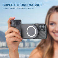 Magnetic CapGrip Magsafe Phone Grip Camera ที่วางศัพท์มือถือ Selfie Booster W Bluetooth Remote 14สกรูสำหรับ