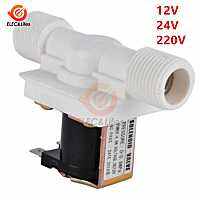 1/2 quot; Plastic Solenoid Valve 12V 24V 220V Magnetic Washing Machine Dispenser Drinking Water Pneumatic Pressure Controller Switch