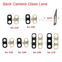 10pcs Rear Back Camera Glass Lens For Samsung A10 A20 A30 A40 A50 A70 Glass Cover with Sticker Adhesive Repair Tools