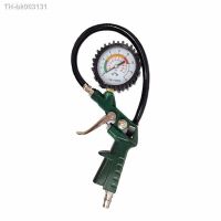 ♟✼ High Precision Car Tire Pressure Gauge 0-220psi (0-16bar) Metal Handle Tire Inflator Gauge Tire Pressure Tester for Car Trucks