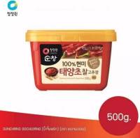 โคชูจัง พริกแกงเกาหลี ชองจองวอน gochujang chungjungone brand 500g 청정원 순창 고추장 from korea