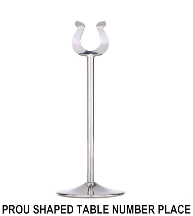 Prou Shaped Table Number Place Card Holder Menu Stand Lazada