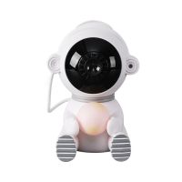 Star Projector Nebula Galaxy Lamp with 360degree Rotation Head Astronaut Night Lights for Kids Room Decor Starry Lamps