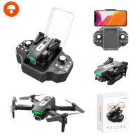 ตุ๊กตาเห็ด1ชิ้น LS-XT4 Abs LSRC Mini WiFi FPV พร้อม4K/1080P โหมดรักษาระดับความสูงของกล้อง HD คู่โดรนบังคับวิทยุพับเก็บได้โดรนสี่ใบพัด RTF