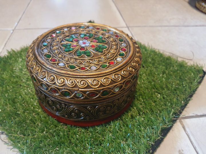 tawaiihandicrafts-ตลับ-ตลับไม้-ตลับทรงกลม