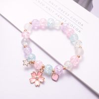 Kids Cartoon Pearl Crystal Alloy Mermaid celet Children Seven Color celet｜Girl celet Jewelry