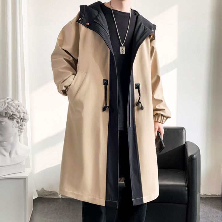 Men's coat 2022 autumn winter new men's Korean fashion coat loose ...