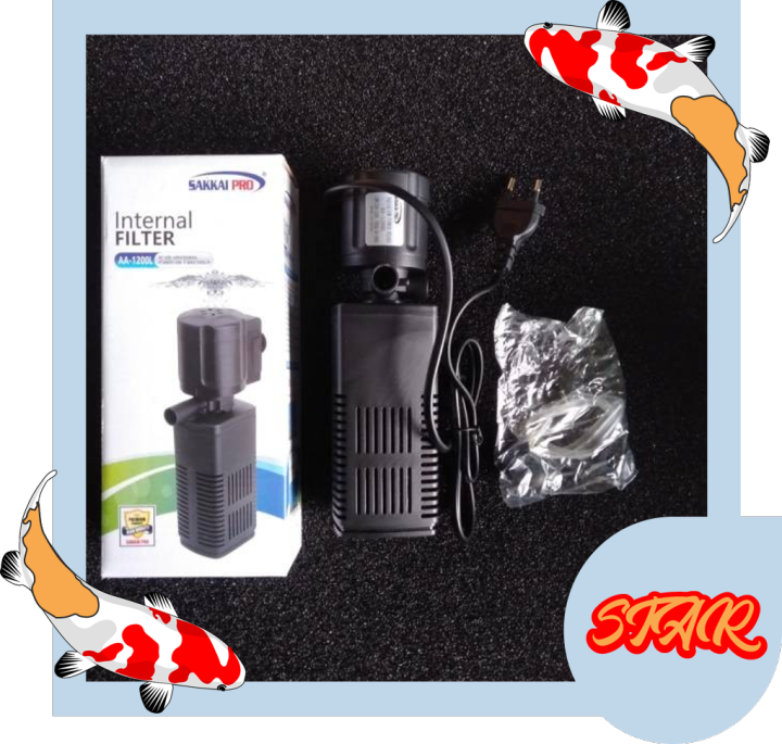 Aquarium Internal filter sakkai pro AA 1200 L Lazada Indonesia