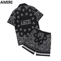 Gifts MenS Suit Shirt Amiri Classic Pattern Coloring Indian -Young Casual Short -Sleeved Sports