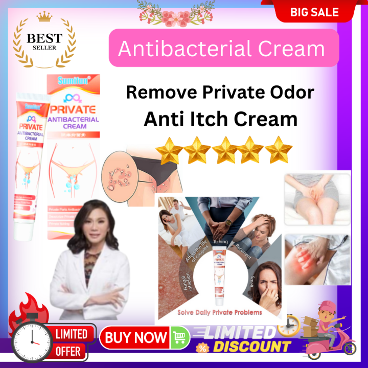 ️【 COD】Private Antibacterial Cream Unisex Antibacterial Cream Eczema