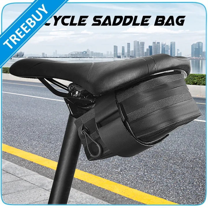 กระเป๋ากระเป๋าอานม้าจักรยานกระเป๋าที่นั่งจักรยานสะท้อนแสง-ด้านหลังเบาะนั่งกระเป๋าสะพายหลังท้ายจักรยานเสือภูเขากระเป๋าจักรยานเสือหมอบกระเป๋าเก็บของอุปกรณ์จักรยาน