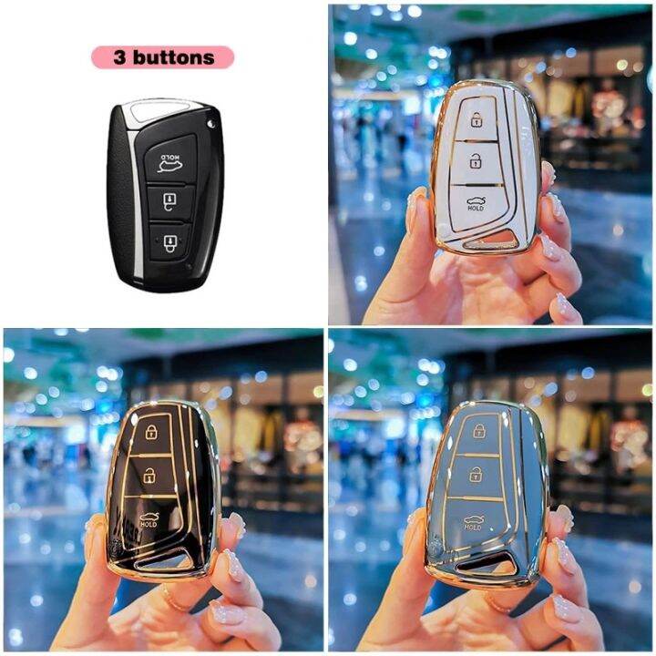 dfthrghd-3-4-button-car-key-case-for-hyundai-santa-fe-sport-ix45-equus-centennial-genesis-g80-grandeur-azera-for-kia-janissary-key-fob