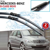 ใบปัดน้ำฝนรถยนต์สำหรับ Mercedes Benz B คลาส B W245 B-Class 2006 ~ 2011ที่ปัดน้ำฝนกระจกหน้า2007 2008 2009 2010อุปกรณ์เสริมรถยนต์