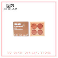 So Glam Quad Eyeshadow Kit 103 Chestnut In Autumn โซ แกลม ควอท อายแชโดว์ คิท 103