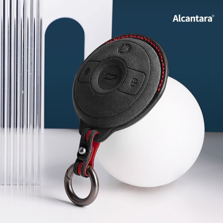 alcantara-car-key-case-cover-holder-shell-protector-fob-for-mercedes-benz-smart-fortwo-1-brabus-1-benz-smart-2022-2023-accessory