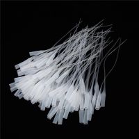 100Pcs Glue Micro-Tips Plastic Glue Bottle Tips Glue Extender Precision Applicator Dropping Tube Nozzle For Crafting Lab