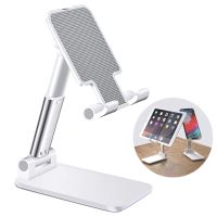 ♙ﺴ◊ Universal Desktop Mobile Phone Holder Stand for IPhone IPad Adjustable Tablet Foldable Table Cell Desk