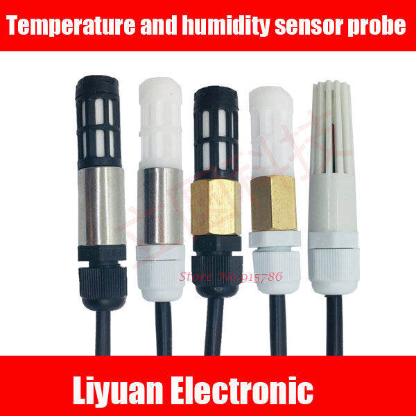 SH20 Suhu Dan Kelembapan Sensor Probe SHT30 Modul I2C Komunikasi Sensor ...