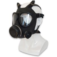 Only the mask Type 87 Gas Mask Portable Electric Air Supply Rechargeable Long Tube Respirator Rubber Full Face Mask Formaldehyde Protection