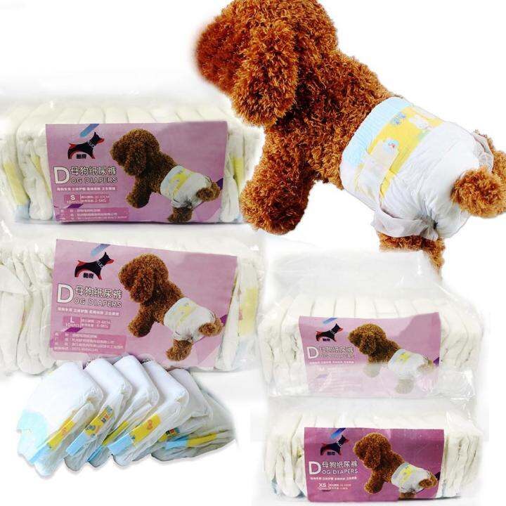 TYRONE Disposable Female Pet Diapers for Cats & Dogs ( XXSXL