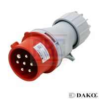 "DAKO PLUG" HTN017 ปลั๊กตัวผู้ 7 ขา 6P+E (7Pole) 16A 400V 6H