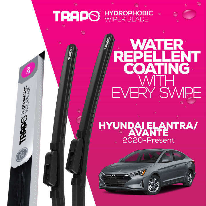 Trapo Hydrophobic Car Wiper Blade Hyundai Elantra/ Avante (2020Present) Lazada