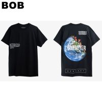 BoB-QWT42 DESTROYER BLACK ดำSMLXL-3XL