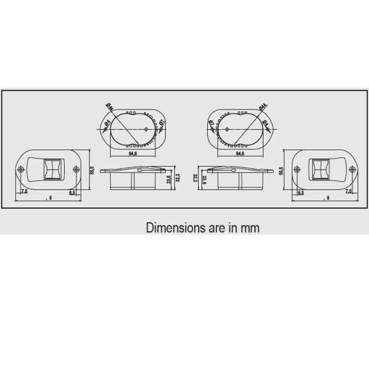 ไฟเรือ-led-เขียวแดง-12v-lalizas-led-port-amp-starboard-light-side-recessed-mount-with-white-housing