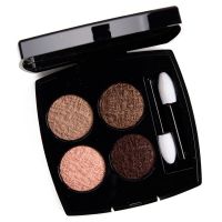 CHANEL LES 4 OMBRES TWEED // 04 BRUN ET ROSE