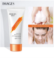 ?IMAGES Blood Orange Cleanser โฟมล้างหน้าทำความสะอาดผิวอย่างอ่อนโยน ฟองหนานุ่ม ผิวชุ่มชื้น ลดความมัน ผิวหน้าสะอาด [ รับส่วนลด พิเศษ ]