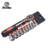 【LZ】■卐  Socket Ratchet Wrench Set Bicicleta Motocicleta Carro Reparação Multi-função Ferramenta de Mão 1/4   3/8  1/2   12Pcs