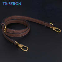 TINBERON สีน้ำตาลกระเป๋าสายคล้องแทนที่สายสำหรับกระเป๋านำไปใช้กับแบรนด์หรูผู้หญิงกระเป๋าหนังสายคล้องไหล่เข็มขัดกระเป๋าอุปกรณ์เสริม