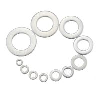 50 Buah M1.6 M2 M3 M4 M5 Flat Washer 304 Stainless Steel Plain Gasket untuk Baut Sekrup