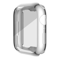 สำหรับ Apple-Watch7 41/45Mm สำหรับสมาร์ทวอท์ชกันกระแทกสำหรับเคสป้องกันด้วย TPU ยืดหยุ่นสำหรับเปลือกป้องกันล้างทำความสะอาดได้ครอบคลุม