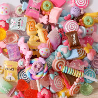 3D เล็บ Charms Kawaii Candy ผสมเรซิ่นสำหรับเล็บอะคริลิคเคล็ดลับ Rhinestones ตกแต่งเล็บ Tool