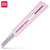 【YF】 Deli 2038 Art Utility Pen Express Box Paper Cutter Craft Wrapping Refillable Blade Stationery Office School