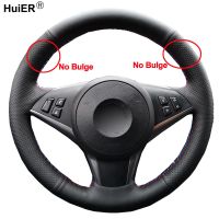 ☸❈┇ chenhuifang HuiER Hand Sewing Car Steering Cover Funda Volante E60 530d 545i 550i E61 Touring 2005-2009 E63 E64 630i 645Ci