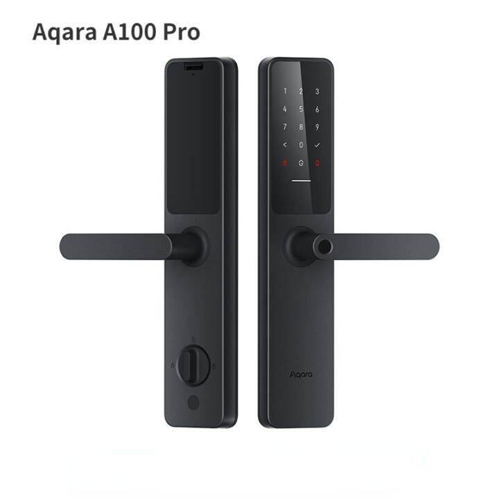 aqara-ล็อคประตู-a100-pro-zigbee-bluetooth-5-0ล็อคอัจฉริยะ-apple-homekey-รหัสผ่านโดยใช้ลายนิ้วมือปลดล็อคการทำงานกับ-apple-ชุดบ้าน