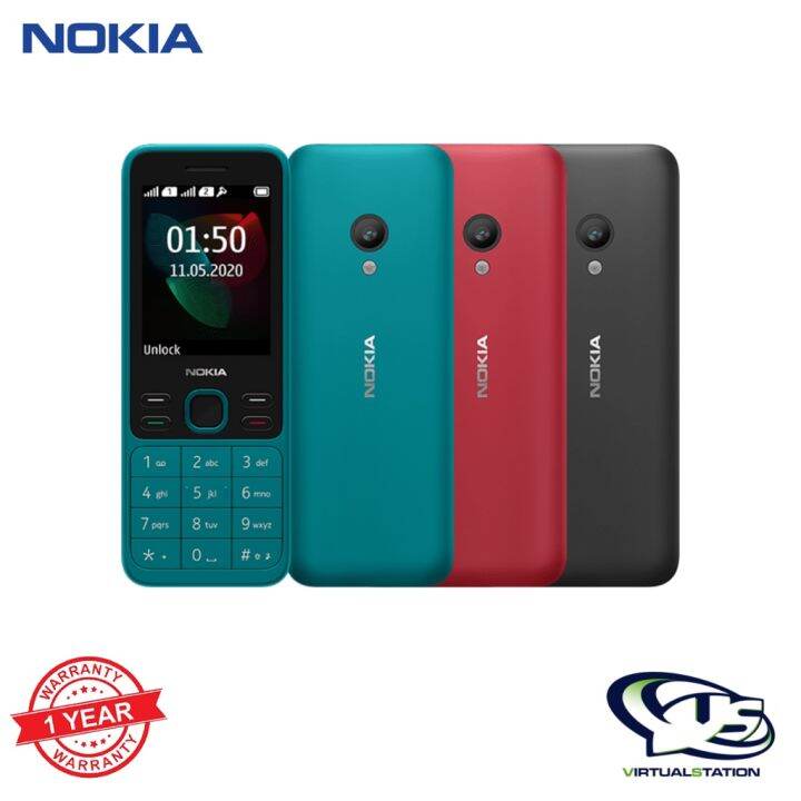 Nokia 150 2020 Basic Phone TA 1235 Dual Sim NTC Brand New 1 Year ...