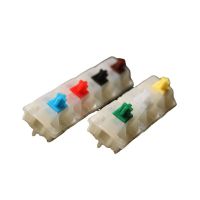 Milky Gateron Switch Clear Brown Blue Red Switch 5 Pin สำหรับ Mx Mechanical Keyboard DIY