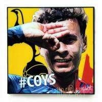 Dele Alli เดเล่ อัลลี่ Tottenham Hotspur ท็อตแนม ฮ็อตสเปอร์ #COYS สเปอร์ รูปภาพ​ติด​ผนัง​ pop art พร้อมกรอบและที่แขวน ฟุตบอล​ กรอบรูป​​ รูปภาพ